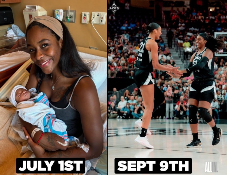 7月初产子！仅过两月 WNBA球星仙扬-帕克今日复出拿下8分